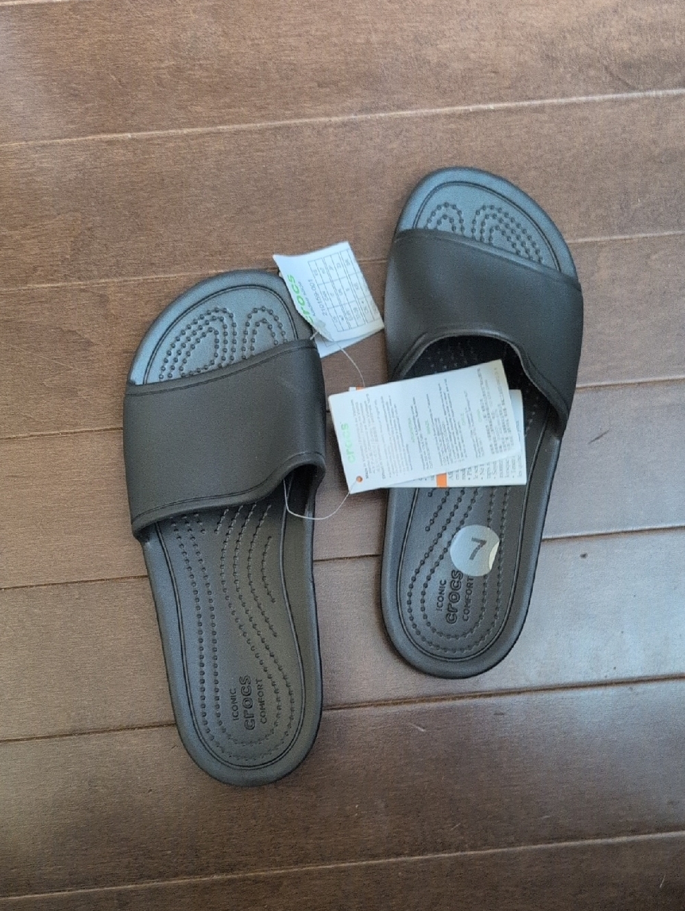 CROCS Black Classic Slide Sandals